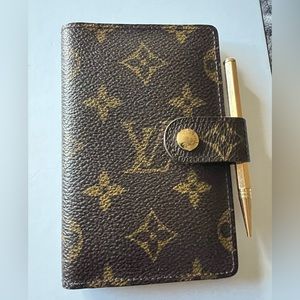 Authentic LV mini address cover